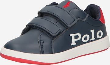 Polo Ralph Lauren Trainers 'HERITAGE COURT' in Blue: front