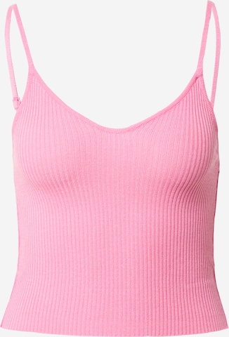 Top in maglia 'Daphne' di LeGer by Lena Gercke in rosa: frontale