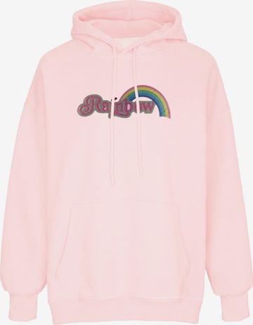 Sweat-shirt MYMO en rose : devant