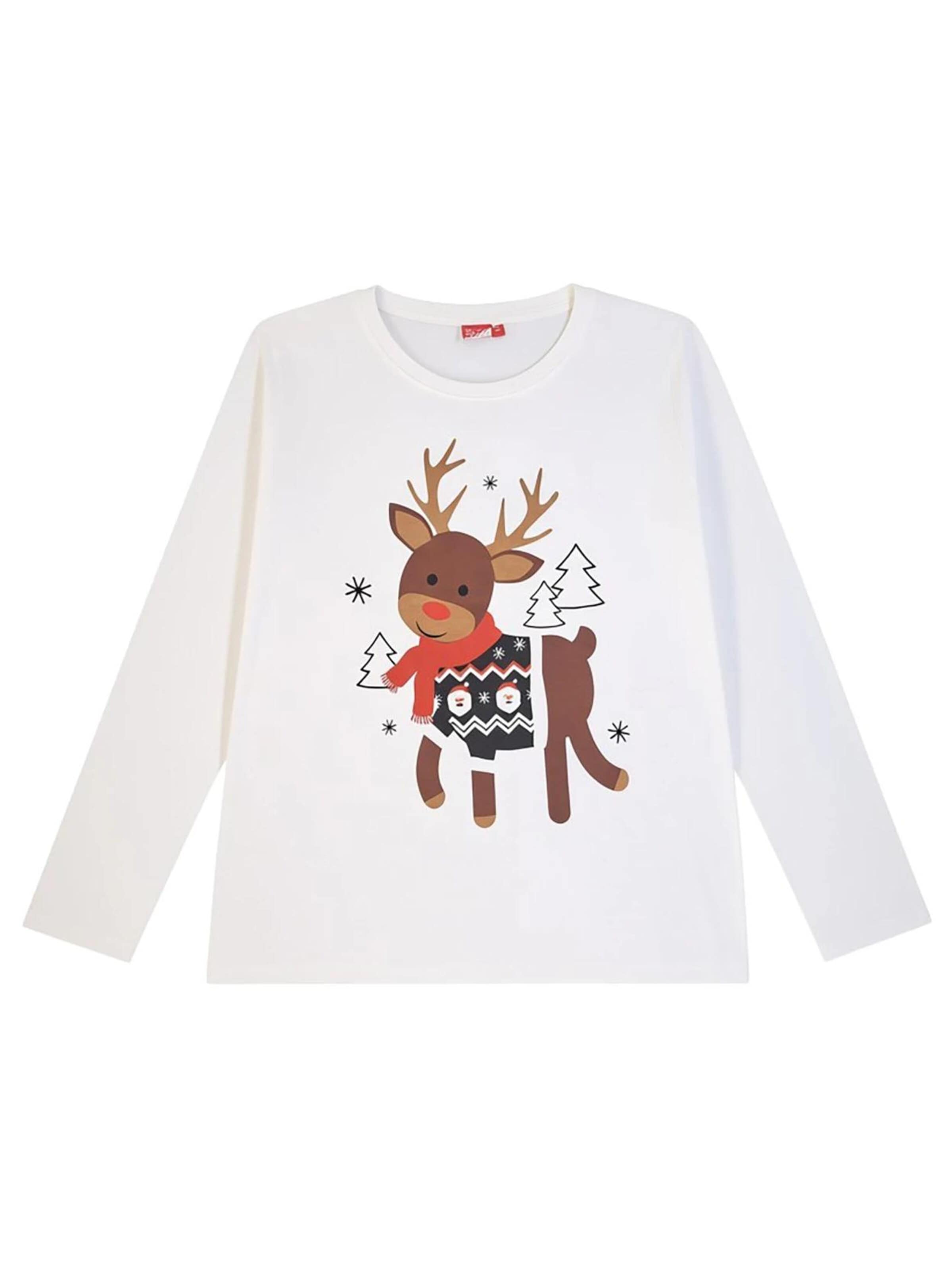 United Labels Pyjama 'Rentier XMAS'‌‌‌‌‌‌‌ in Mischfarben