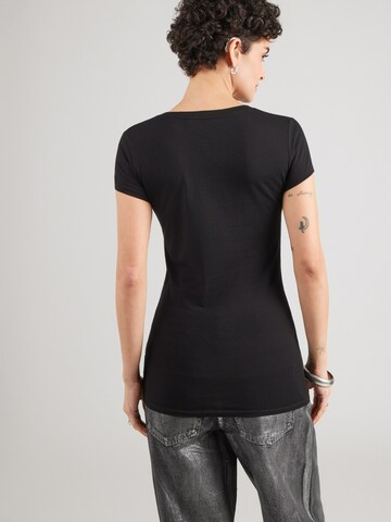 GUESS Тениска 'AMOUR' в черно
