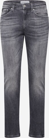 Calvin Klein Jeans Skinny Jeans in Grijs: voorkant