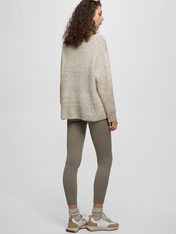 Pull&Bear Knit cardigan in Brown