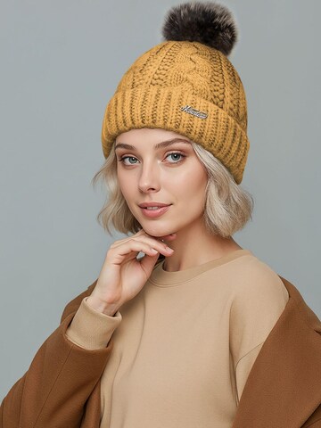 Neverless Beanie '1980' in Yellow