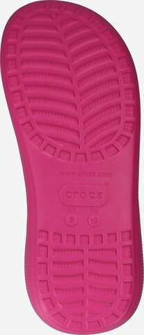 Crocs Пантолеты 'Classic Crush' в Ярко-розовый