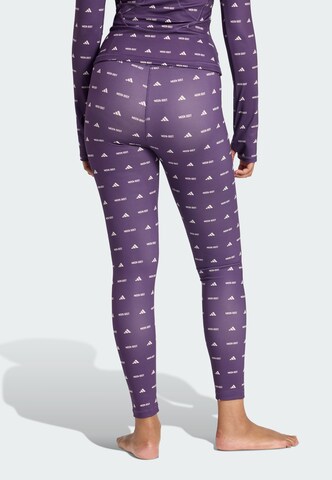 ADIDAS SPORTSWEAR Skinny Fit Спортен панталон 'Adidas x Moon Boot' в лилав