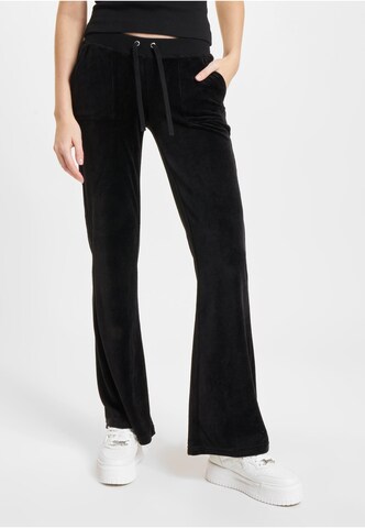 Juicy Couture Flared Pants 'Caisa' in Black: front