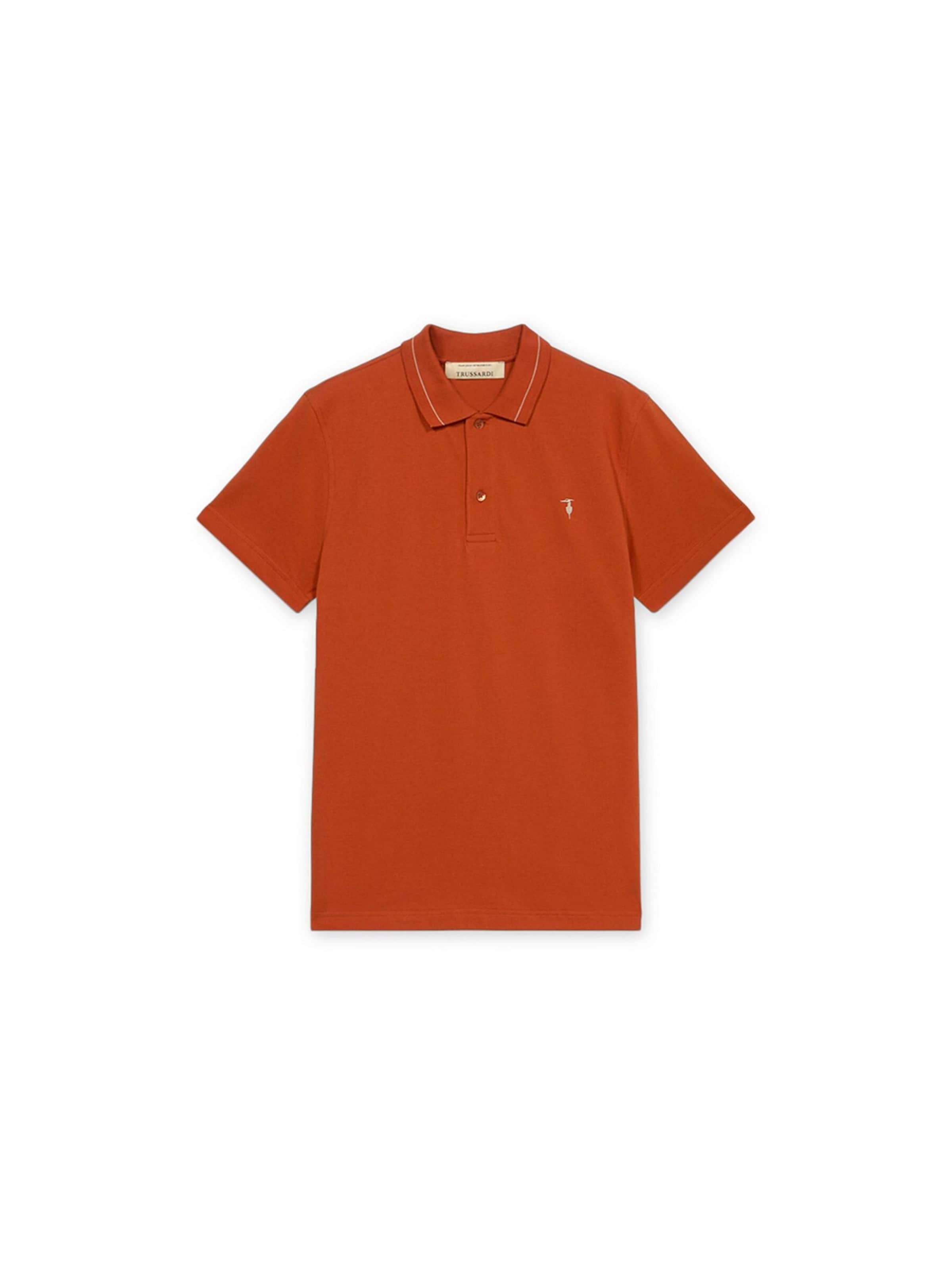 T-Shirt Trussardi en rouge : devant