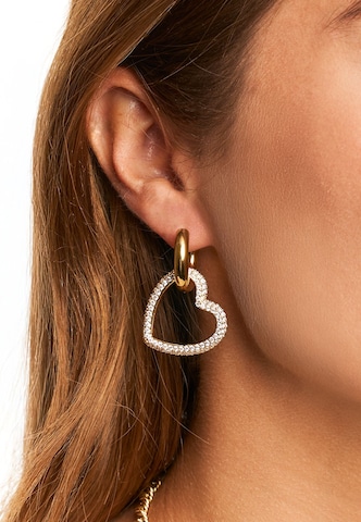 Boucles d'oreilles My Jewellery en or : devant