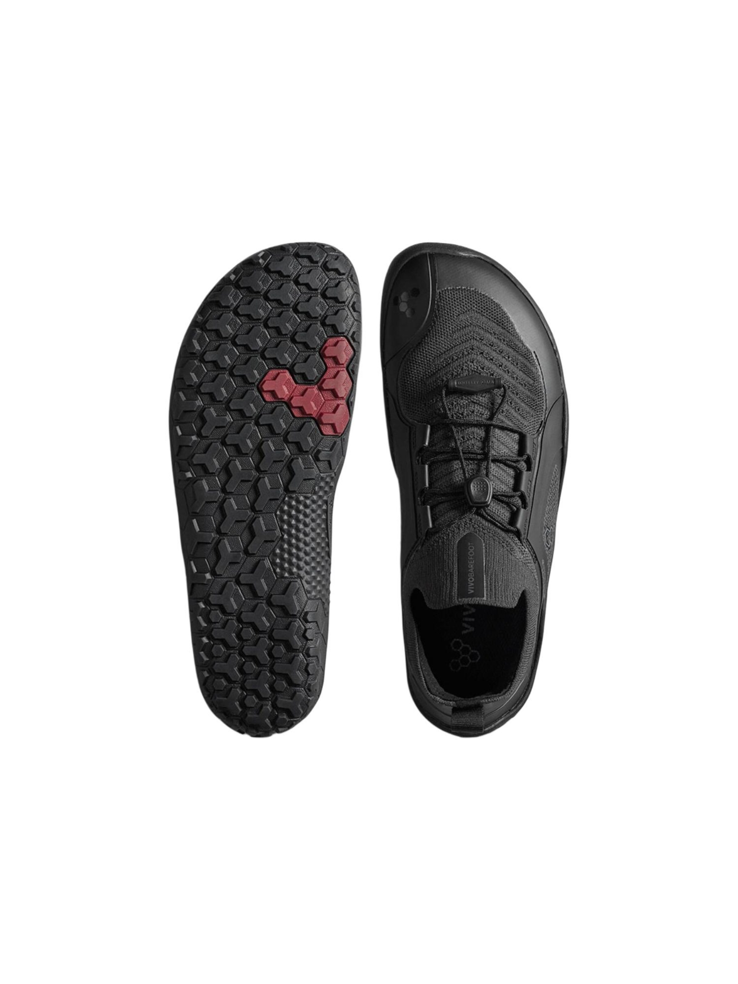 Chaussure basse 'PRIMUS TRAIL KNIT FG' Vivo Barefoot en noir