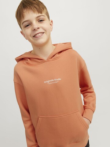 Felpa 'JORVerterbro' di Jack & Jones Junior in arancione