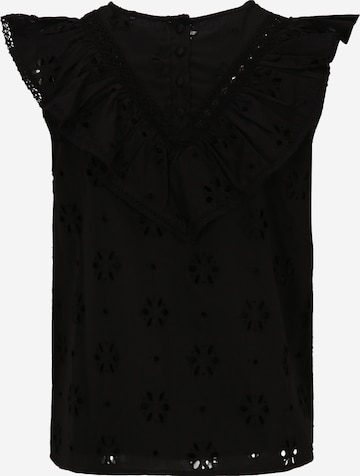 Dorothy Perkins Petite Bluse in Schwarz