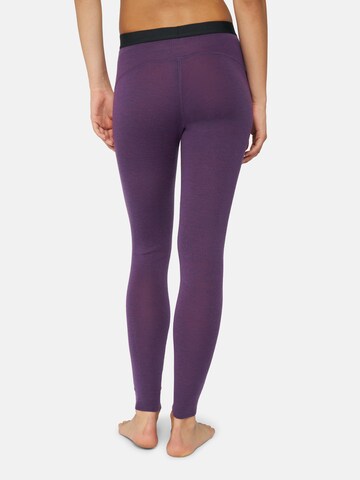 DANISH ENDURANCE Regular Weatherproof pants 'Merino' in Purple
