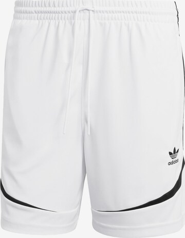 ADIDAS ORIGINALS Regular Pants 'Archive' in White: front