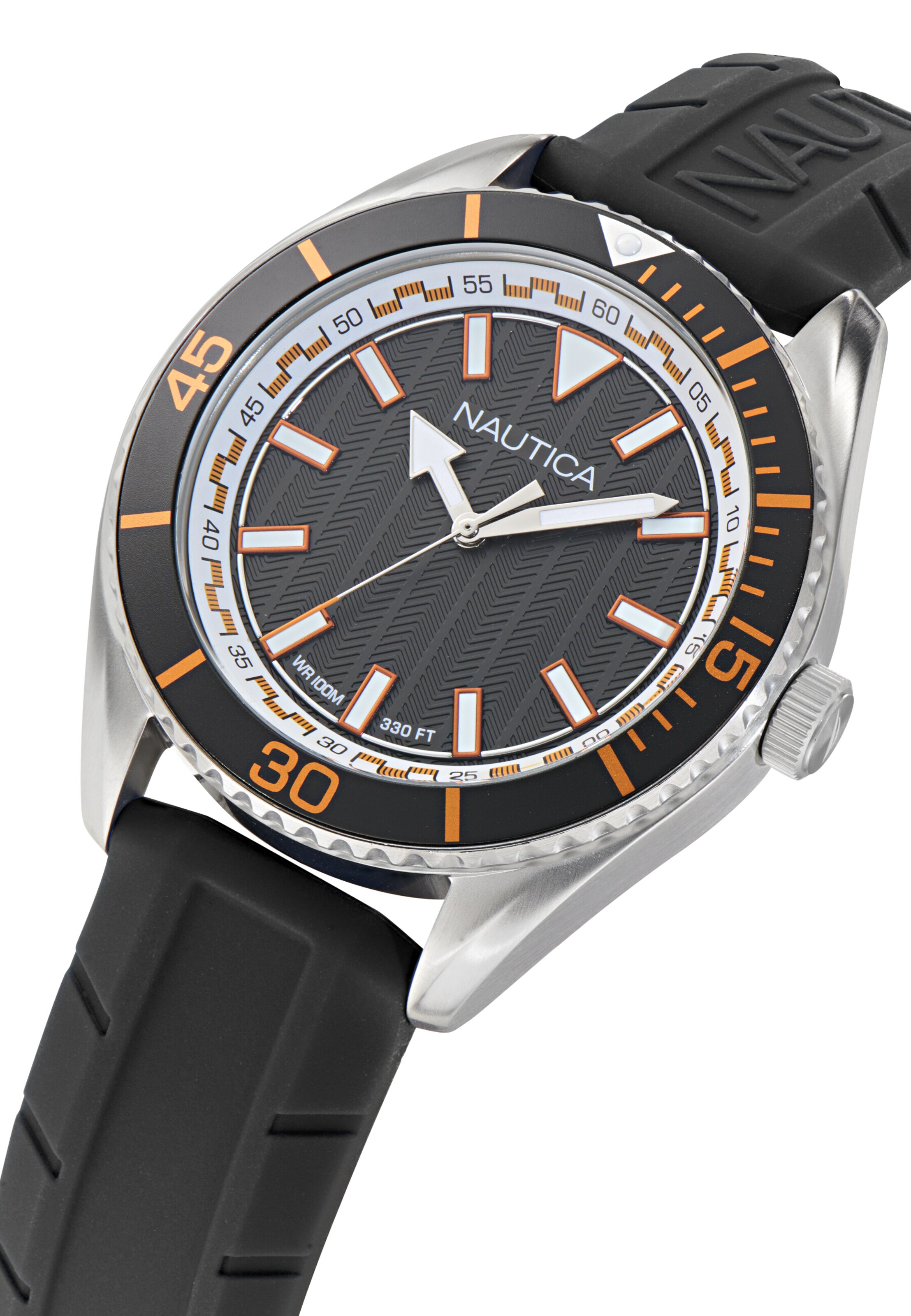 NAUTICA Analog watch 'NCT WINDWARD' in Black