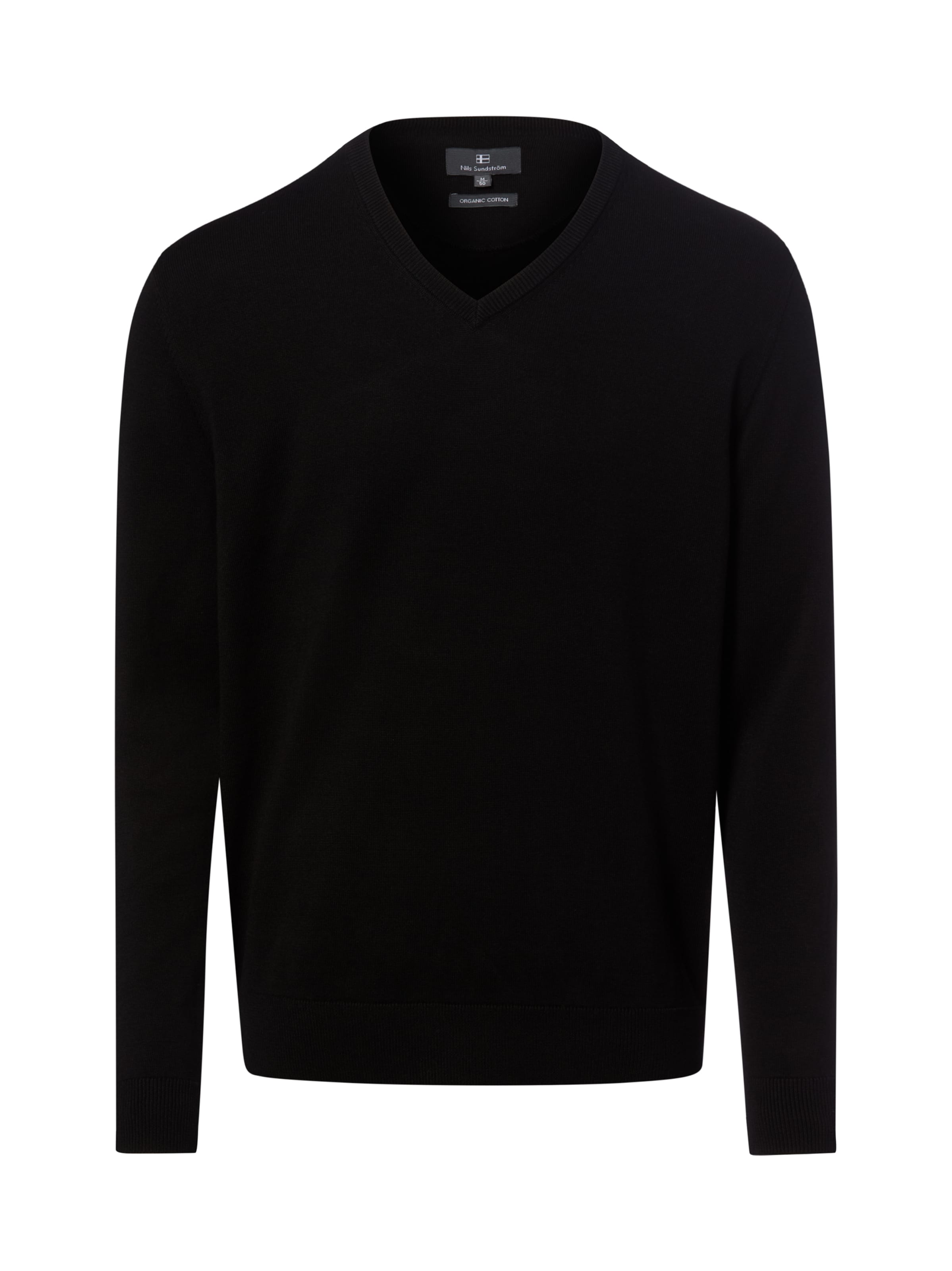 Nils Sundström Pullover in Schwarz: Vorderseite