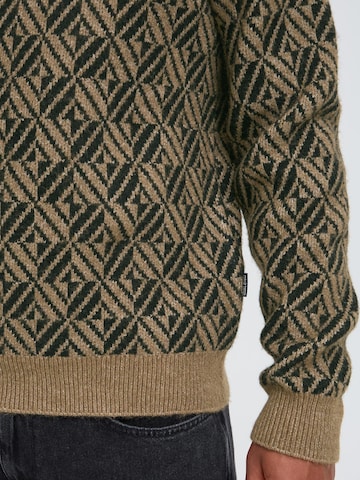 BLEND - Jersey 'BHBrono ONeck Knit' en marrón