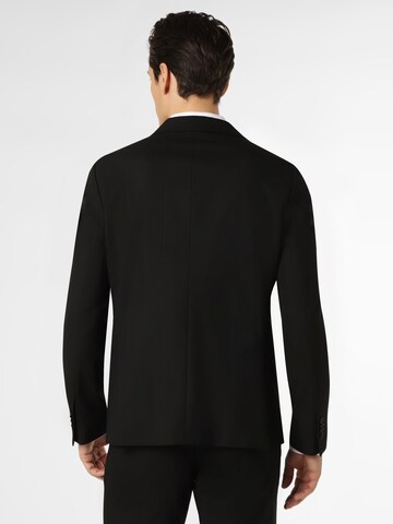 Coupe slim Veste de costume 'Oakland' Finshley & Harding en noir