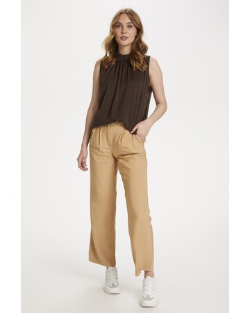 SAINT TROPEZ Blouse 'Aileen' in Brown