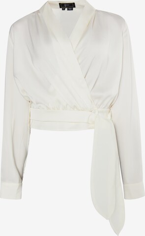 faina - Blusa en blanco: frente