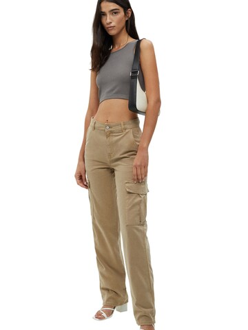 regular Jeans cargo di Pull&Bear in beige