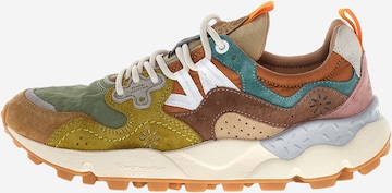 Flower Mountain Sneakers laag 'Yamano 3' in Bruin: voorkant