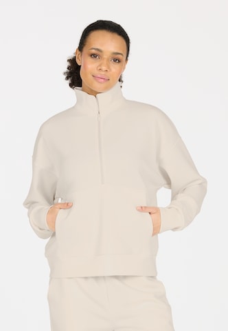 Athlecia Sports sweatshirt 'Jillnana' in Grey: front