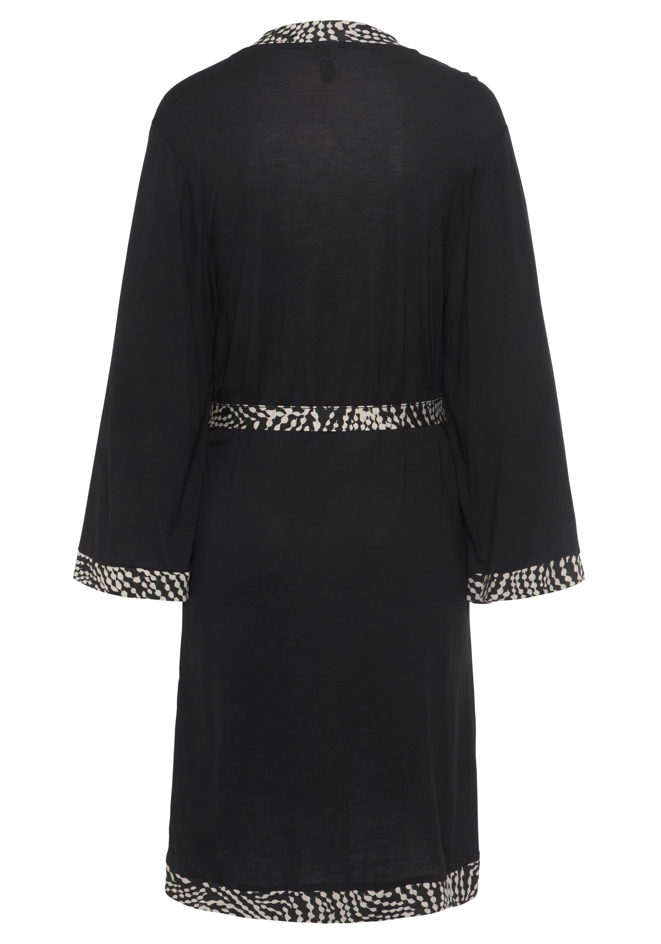 LASCANA Dressing gown in Black
