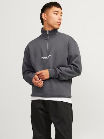 JACK & JONES Sweatshirt 'Vesterbro' in Grey