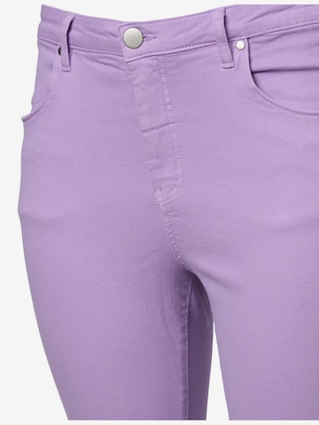 Coupe slim Jean 'Amy' Zizzi en violet