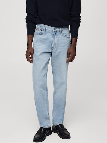 MANGO MAN Regular Jeans 'Bob' in Blau: predná strana