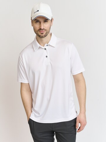 Backtee Shirt in Weiß: Vorderseite