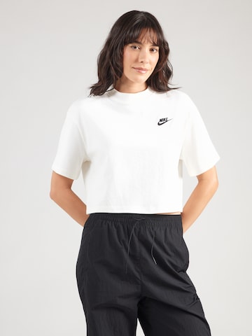 Nike SportswearMajica - bež boja: prednji dio