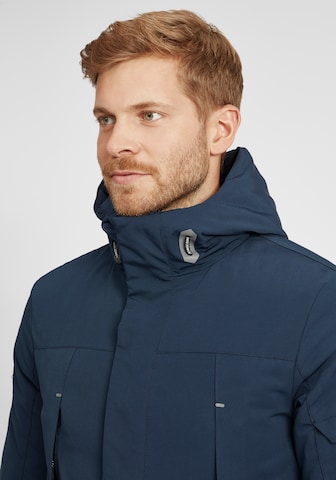 INDICODE JEANS Tussenparka 'Rader' in Blauw