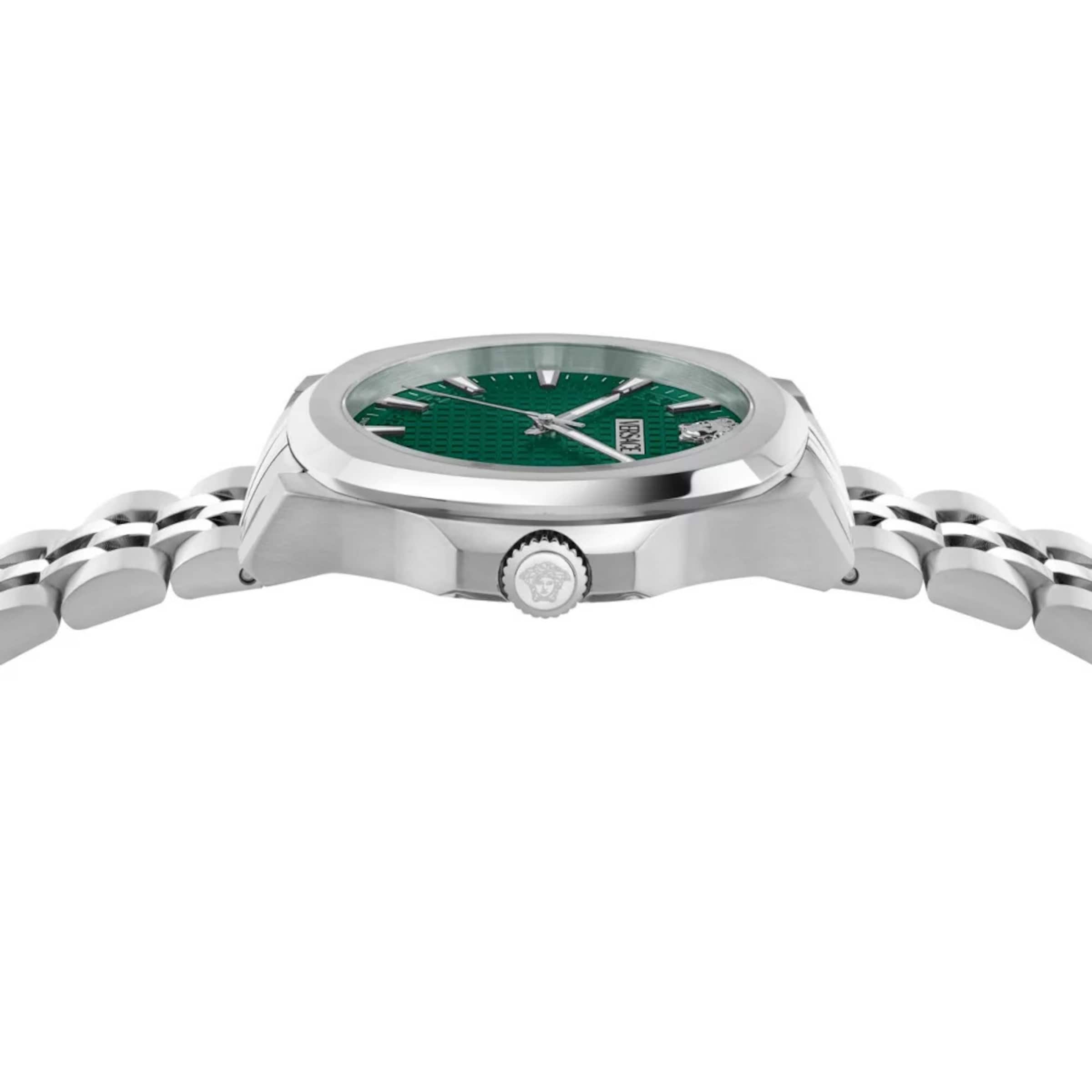 VERSACE Analoguhr in Grün