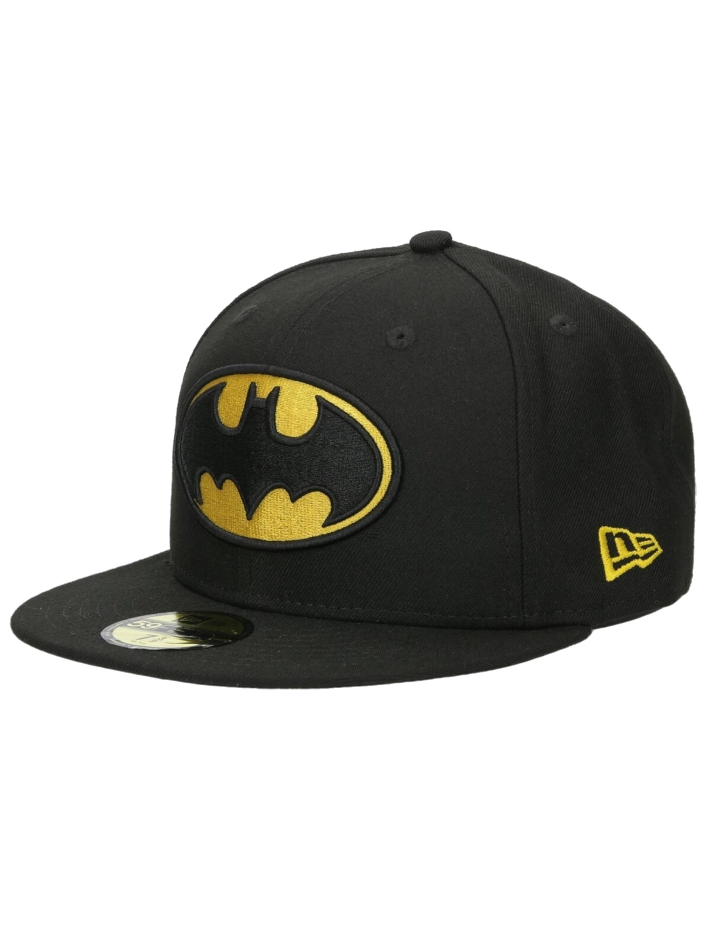 NEW ERA Cap 'New Era Character Bas Batman Basic Cap'‌‌‌‌‌‌‌‌ in Schwarz: Vorderseite