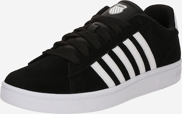Baskets basses 'COURT TIEBRK II' K-SWISS en noir : devant