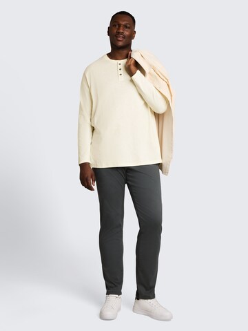 TOM TAILOR Men + Shirt in Wit