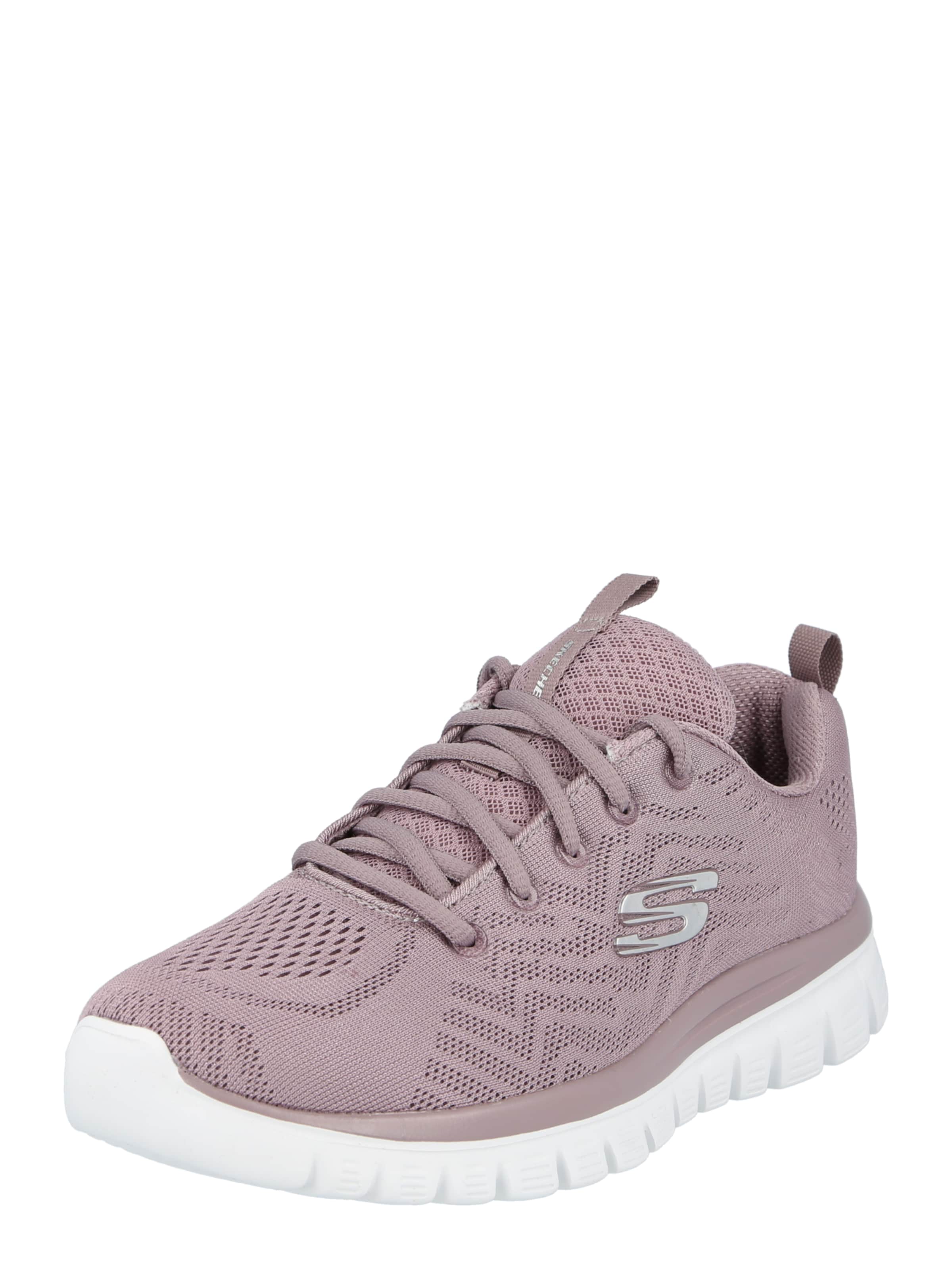 Baskets basses 'Graceful Get Connected' SKECHERS en violet : devant