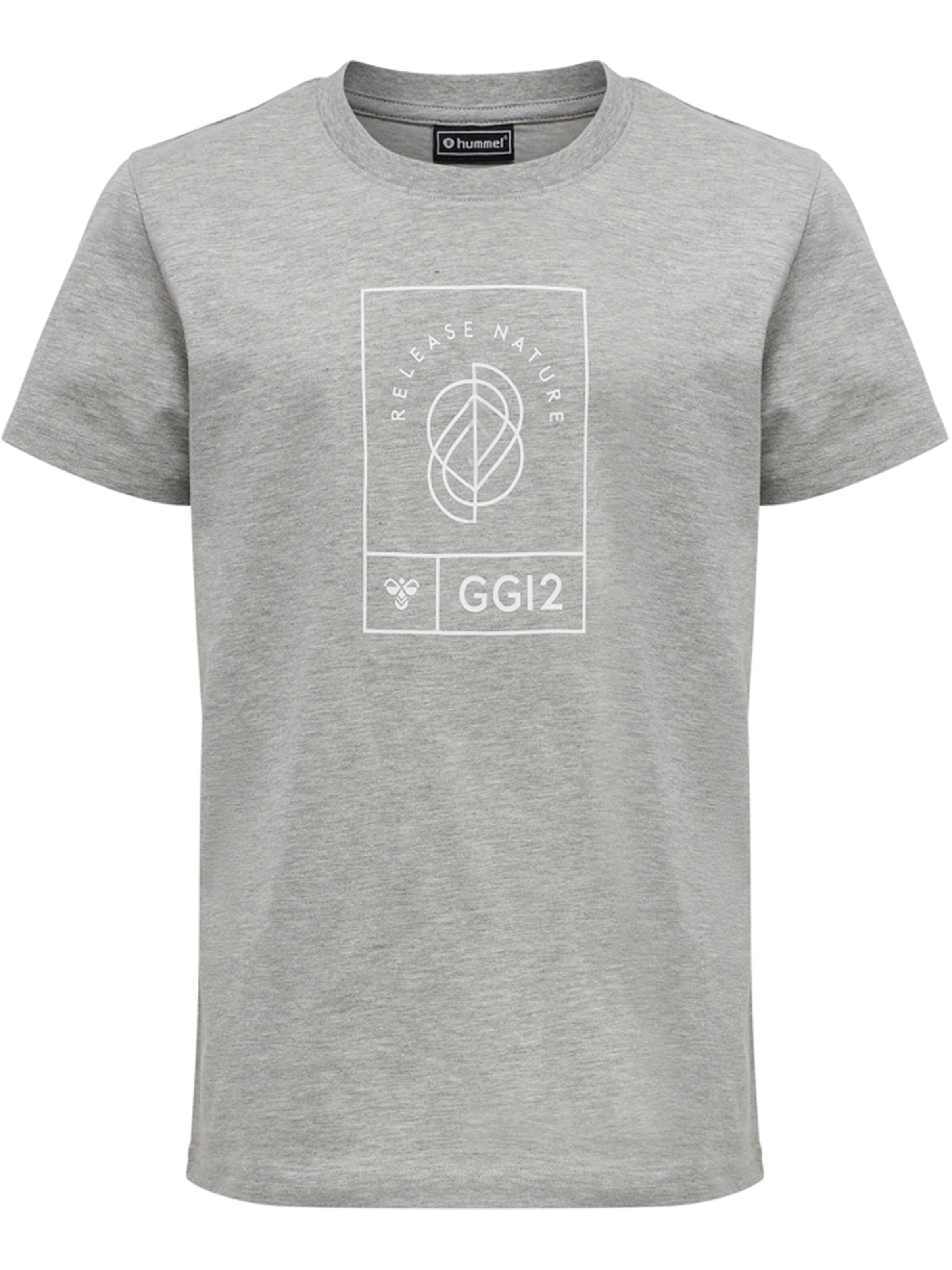 Kinder Kids (Gr. 92-140) Hummel Shirt 'GG12' in Graumeliert - TD50315 Kinder Kids (Gr. 92-140) Hummel Shirt 'GG12' in Graumeliert - TD50315
