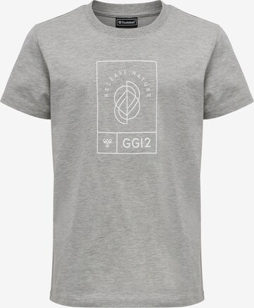 Hummel Shirt 'GG12' in Grijs: voorkant