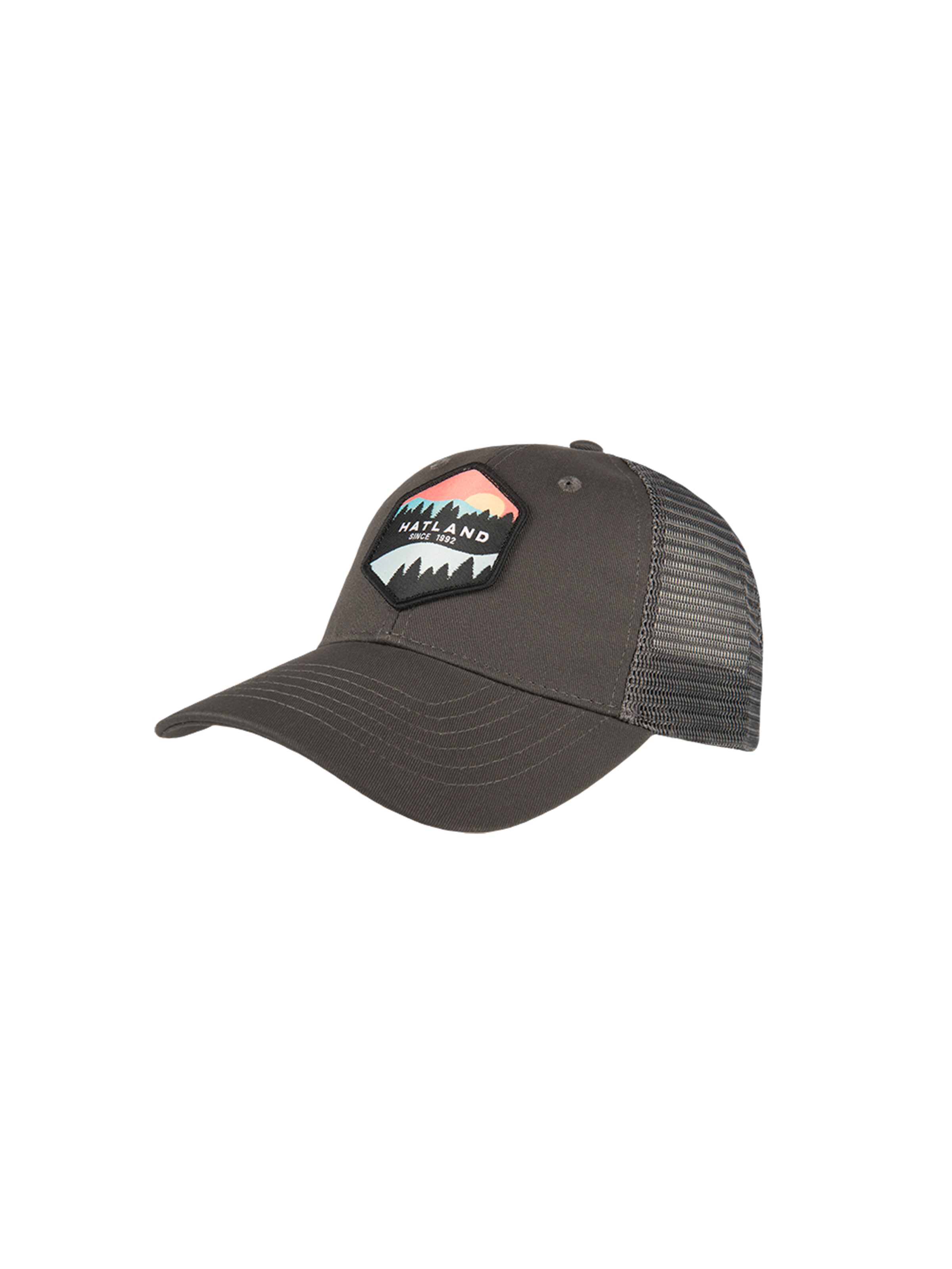 Hatland Cap 'Walt' in Grey: front