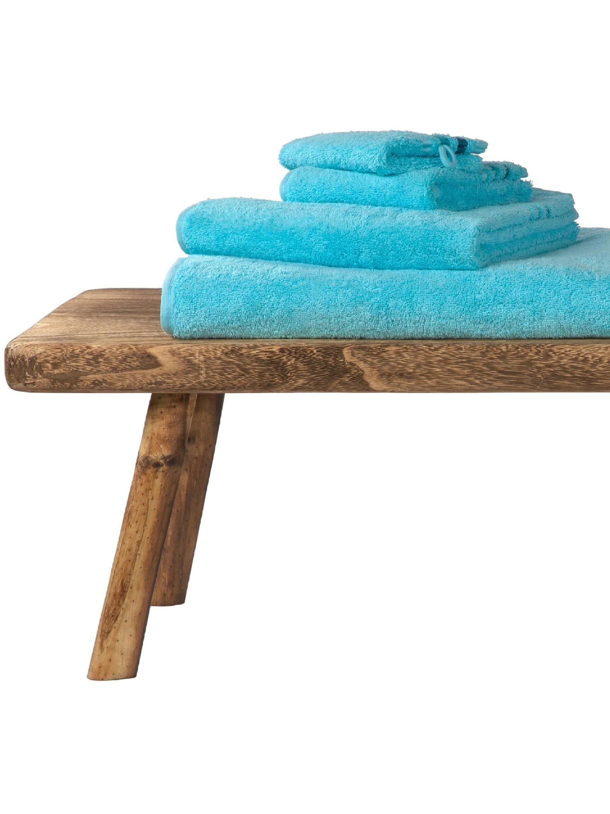 SCHIESSER Handtuch 'Skyline Color' in Blau