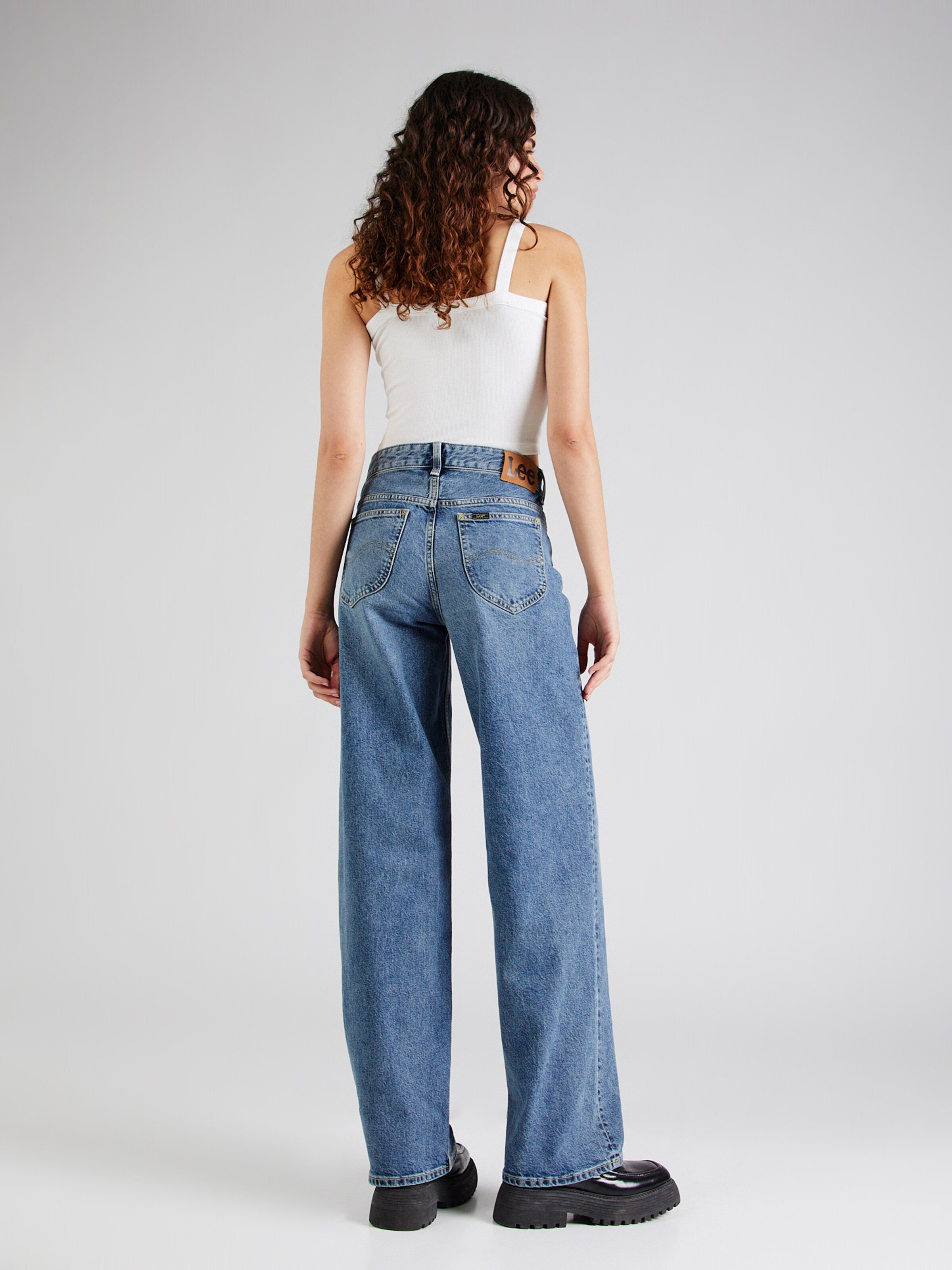 Lee Loose fit Jeans RIDER in Blue Denim ABOUT YOU