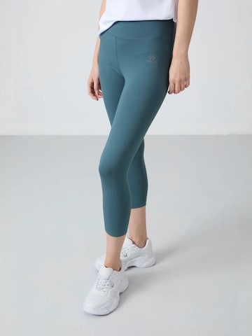 Skinny Leggings 'Gamaschen' di Tommy Life in verde