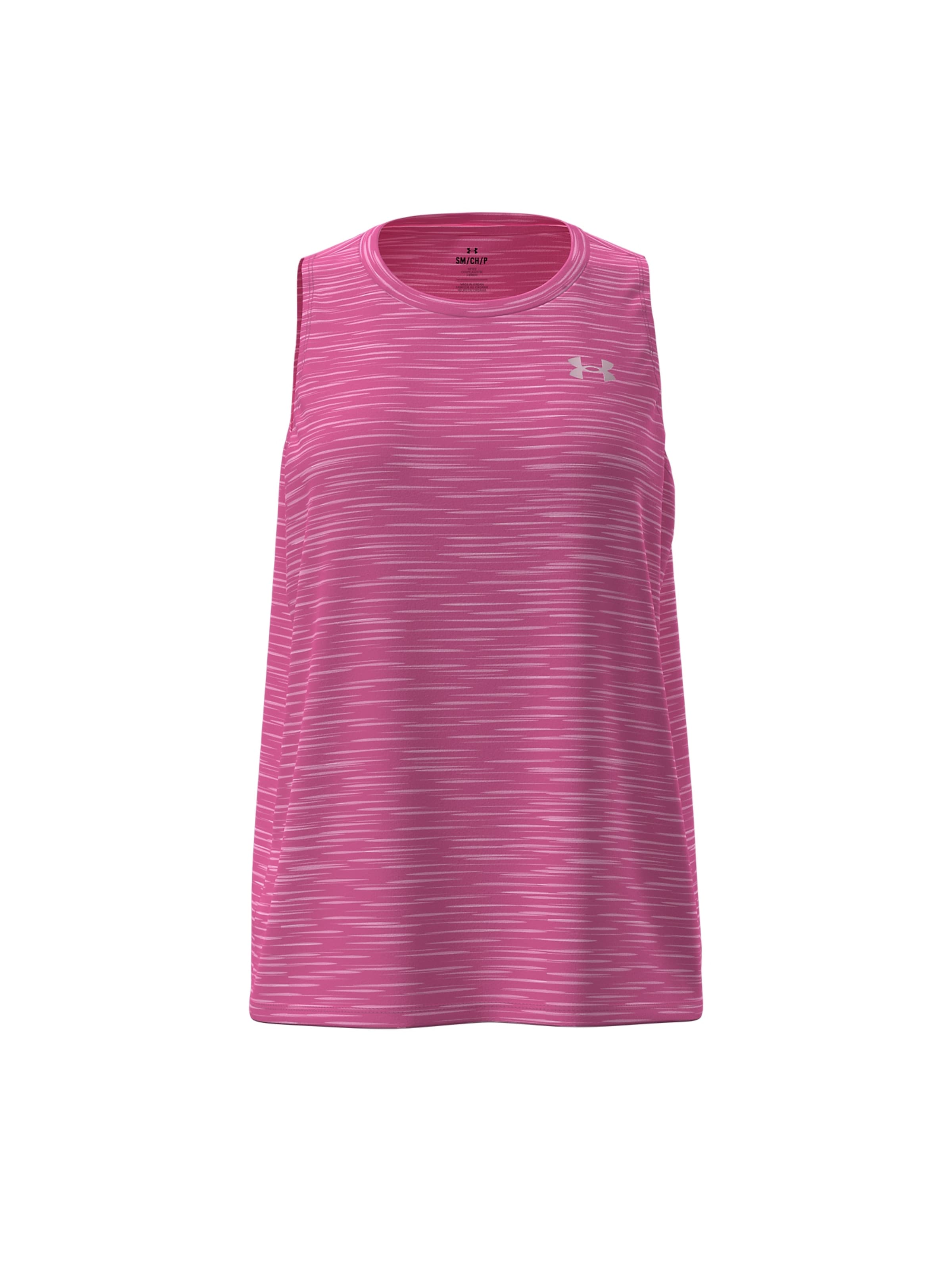 UNDER ARMOUR Sporttop 'Twist' in Roze: voorkant