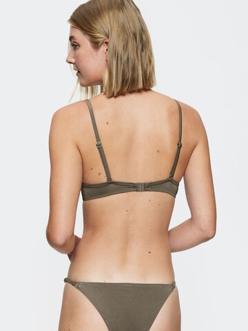 TRIUMPH Push-up Bikini Top ' Midnight Swim ' in Bronze