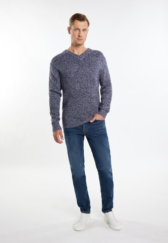 ICEBOUND Pullover 'Bridgeport' in Blau