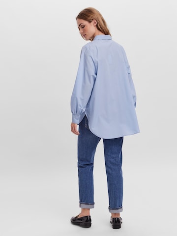 VERO MODA Bluse 'Ella' in Blau