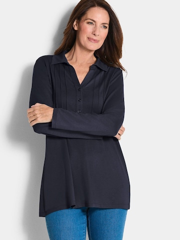 Goldner Shirt in Blauw: voorkant